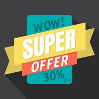 Super Sale vector