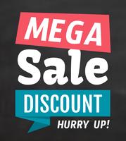 Mega Venta vector