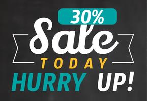 30% Sale! vector