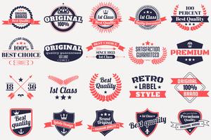 Vintage Retro Vector Logo for banner