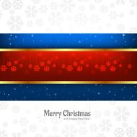 Christmas beautiful card with snowflake background vector