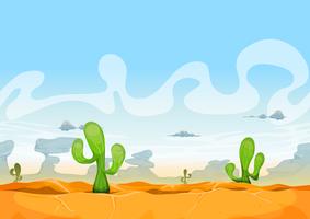 Juego sin costuras en el Desierto Occidental para Ui vector