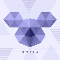 Koala Geometric Vector