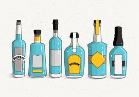 Bourbon Bottle Vector