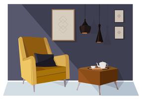 Vector Livingroom Illustration