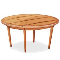 Cartoon Wood Table vector