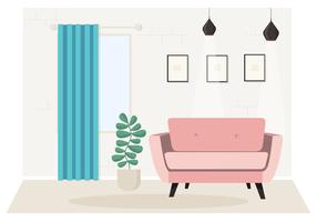 Vector Livingroom Illustration