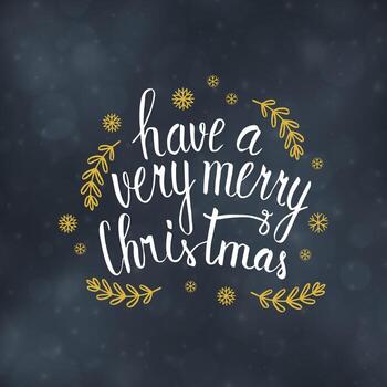 Merry christmas card template lettering vector font calligraphy text greeting holiday creative banner gift typography poster calligraphic decorative vecteezy tymonko Christmas Typographic Label Set - Download Free Vector Art, Stock Graphics & Images