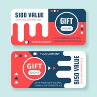 Gift Voucher Template Vector