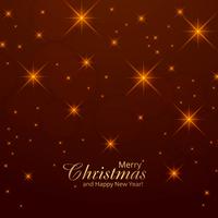 Beautiful shiny glitters merry christmas background vector