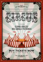 Vintage Circus Background vector