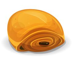 French Chocolate Bread Icon vector