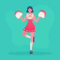 Cheerleader Vector