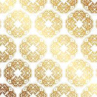 Decorative gold pattern background  vector