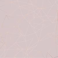 Rose gold low poly background vector