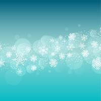Christmas snowflakes background  vector