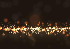 Glittery bokeh lights  vector