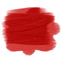 Red grunge painted texture  vector
