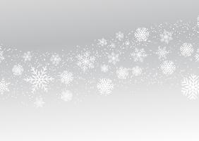 Christmas snowflakes  vector