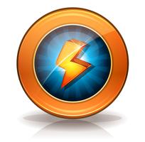 Lightning Icons Badge For Game Ui