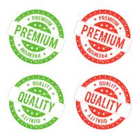 Quality Premium Seal Stamp vector