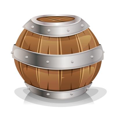 Wood Barrel