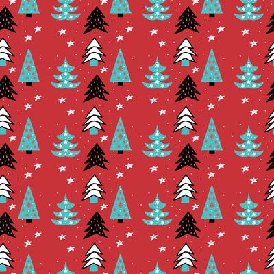 Christmas Trees Pattern