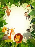 Wildlife Animals Wallpaper vector