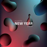 Happy New Year Vector Design