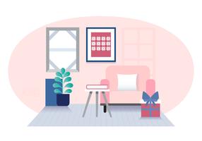 Vector Livingroom Illustration