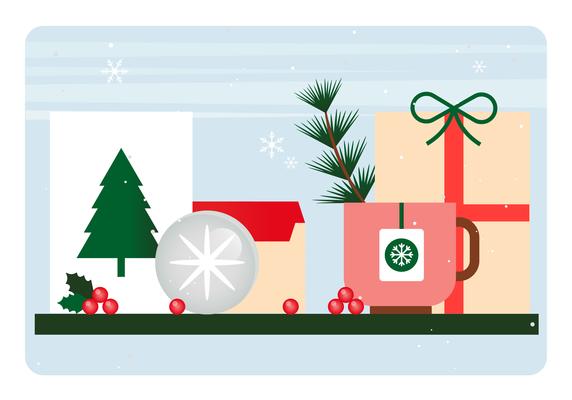 Vector Christmas Elements Illustration