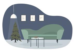 Vector Livingroom Illustration