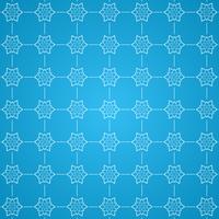 Decorative snowflake pattern background  vector