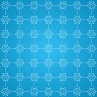 Decorative snowflake pattern background  vector