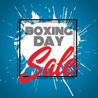 Fondo de venta de Boxing Day vector