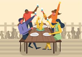 Parties and Gatherings vector