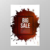 Sale website banner vector