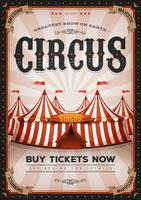 Vintage Western Circus Poster vector