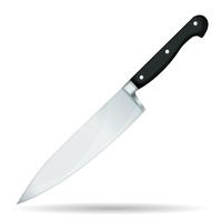 Kitchen Knife Isolated vector