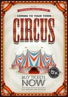 Vintage Old Circus Poster vector