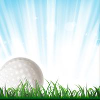 Golf Ball Background vector