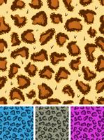 Seamless Leopard Or Cheetah Fur Background vector