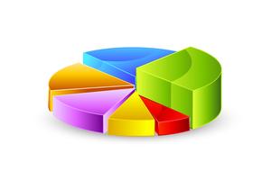 Pie Chart vector