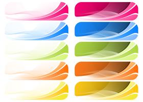 Colorful Wavey Background vector