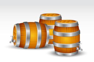 Beer Barrel vector