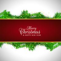 Abstract Merry Christmas festival background vector