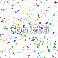Abstract colorful confetti background vector