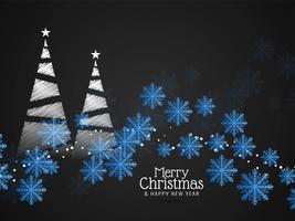 Abstract Merry Christmas festival greeting background vector