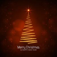 Abstract Merry Christmas festival celebration background vector