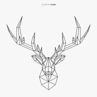 Geometric Stag vector
